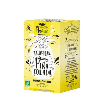 Visuel 1 du produit Tisane bio "Tropical pina colada"