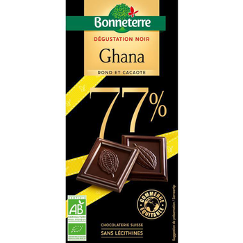 Visuel 1 du produit Chocolat origine Ghana 77% 80g