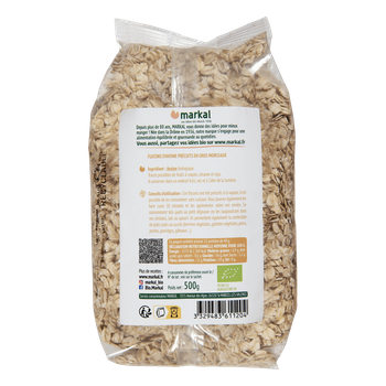 Visuel 1 du produit Flocon d'avoine gros bio Markal - 500 g