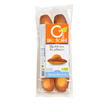 Visuel 1 du produit Madeleines sans beurre bio BIOSOLEIL