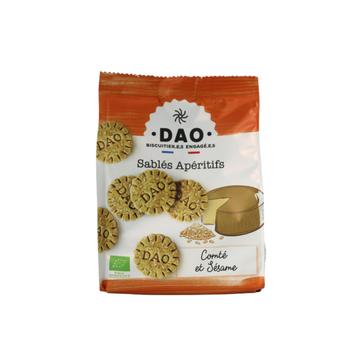 Visuel 1 du produit Sablés bio au comté et au sésame Dao - 100 g
