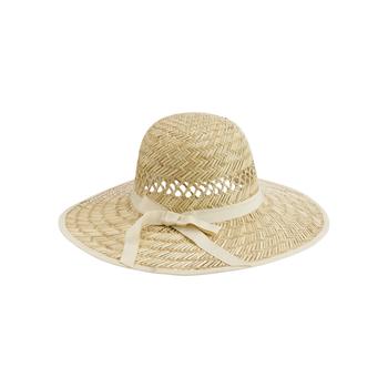Visuel 1 du produit Chapeau de paille beige à ruban vert Instant Nature Brigitte