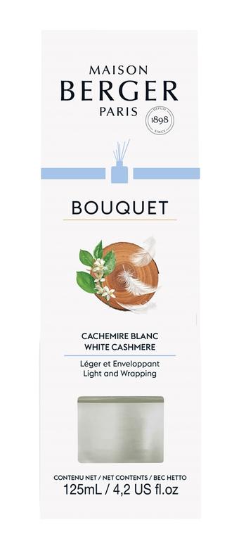 Visuel 1 du produit Bouquet parfumé Glaçon senteur cachemire blanc Maison Berger - 125 ml