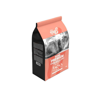 Visuel 1 du produit Croquette pour chat adulte stérilisé au saumon light Hays Pure Premium - 2 kg