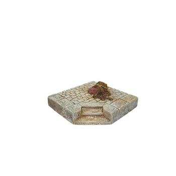 Visuel 1 du produit Décor de crèche de Noël quai du port angle Santons Escoffier - 14 x 14 x 4 cm