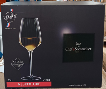 Visuel 1 du produit Coffret 6 verres à pied Chef Sommelier Symétrie 35 cl - les 6 pièces