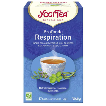 Visuel 1 du produit Yogi Tea Profonde respiration – La boîte de 17 sachets