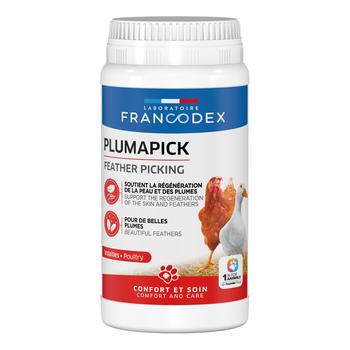 Visuel 1 du produit Complément alimentaire Pluma-pick pour volaille en pot de 250 g