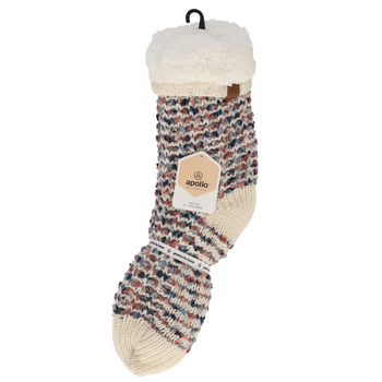 Visuel 1 du produit Chaussettes avec fourrure pour femme Apollo - taille unique