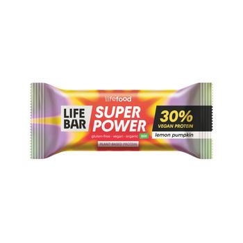 Visuel 1 du produit LifebarSuper protéinée graines de courge et citron bio vegan sans gluten Life Food