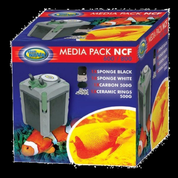 Visuel 1 du produit Pack média pour filtre aquatique, compatible NCF 600/800 - AQUA NOVA