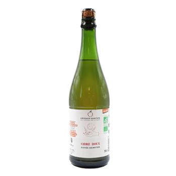 Visuel 1 du produit Cidre doux bio Les Côteaux du Nantais - 75 cl