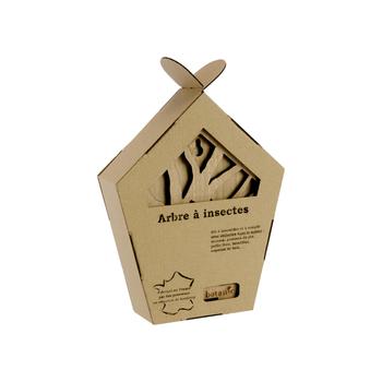 Visuel 1 du produit Kit hôtel à insectes en bois botanic® (à assembler et remplir)