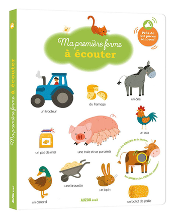 Visuel 1 du produit Livre pour enfants "Ma première ferme à écouter"