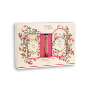 Visuel 1 du produit Coffret découverte rose Panier des Sens - les 3 pièces