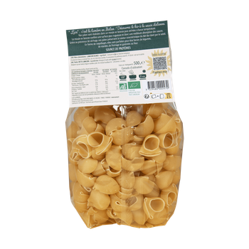 Visuel 1 du produit Lumaconi blancs bio Luce - 500 g