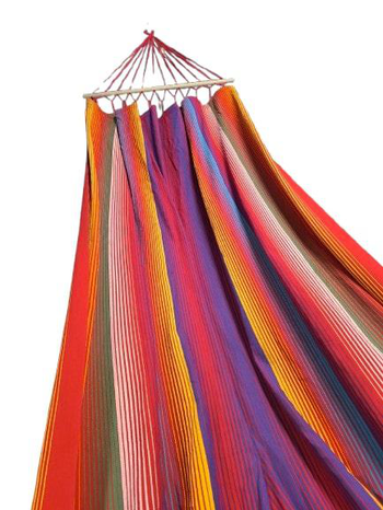 Visuel 1 du produit Hamac GraphiK Chromalys coloris multicolore en coton - 30 x 140 cm