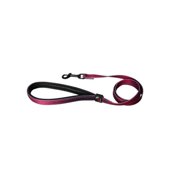 Visuel 1 du produit Laisse chien nylon 25 mm / 100 cm bordeaux soie