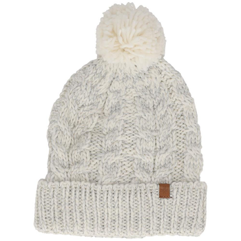 Visuel 1 du produit Bonnet de ski en tricot blanc cassé Sarlini