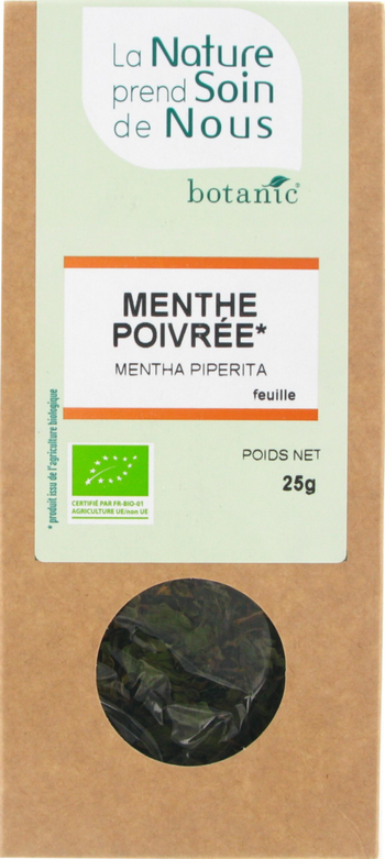 Visuel 1 du produit Menthe poivrée feuille pour infusion