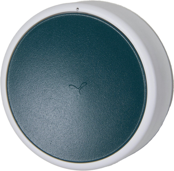 Visuel 1 du produit Interrupteur connecté Ludo coloris bleu en aluminium Fermob - Ø 7,5 cm x 2,5 cm