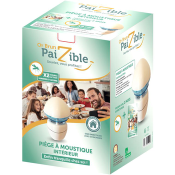 Visuel 1 du produit Piège à moustique intérieur Or brun Paizible