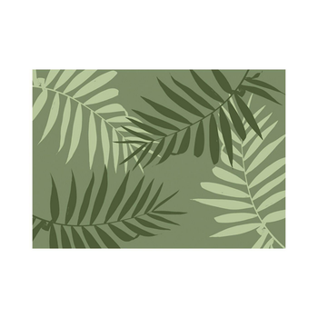 Visuel 1 du produit Tapis absorbant intérieur Sweetsol imprimé Fougères Olivae - 60 x 40 cm