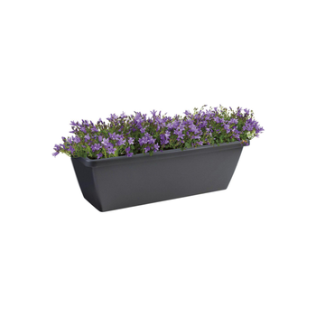 Visuel 1 du produit Jardinière 90 cm Barcelona Elho anthracite