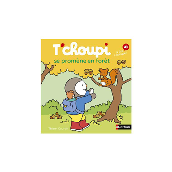 Visuel 1 du produit Livre "T'choupi se promène en forêt", Ed NATHAN