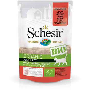 Visuel 1 du produit Sachet fraîcheur pour chat bio bœuf