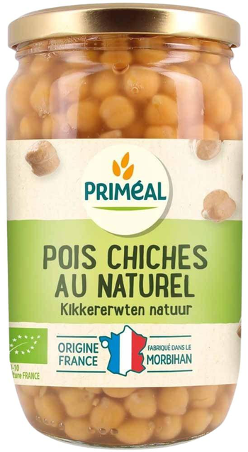 Visuel 1 du produit Pois chiches bio en pot de 720 ml