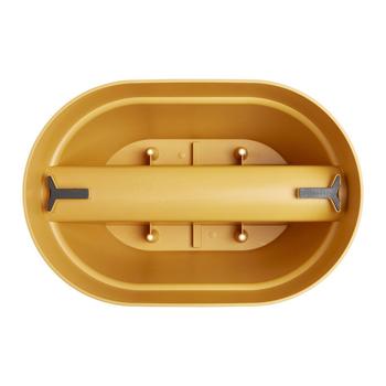 Visuel 1 du produit Jardinière flower bridge en plastique recyclé coloris jaune miel Elho Vibia Campana - 22 x 26 x 39 cm