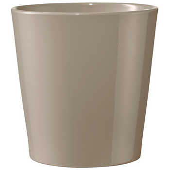 Visuel 1 du produit Cache-pot coloris taupe Dallas Orchidée - Ø 13 cm