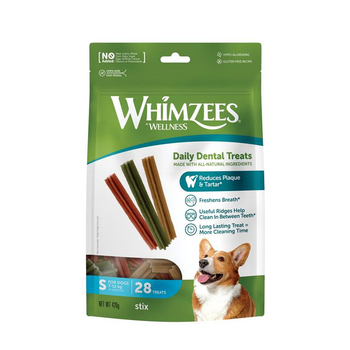 Visuel 1 du produit Friandise pour chien Whimzees Stix S en sachet de 420 gr
