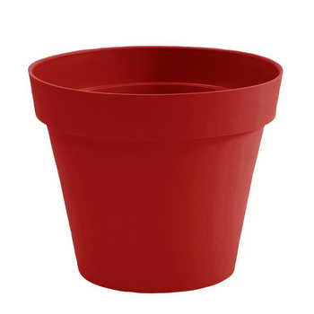 Visuel 1 du produit Pot Toscane Rouge rubis Ø.20 x H.17 cm