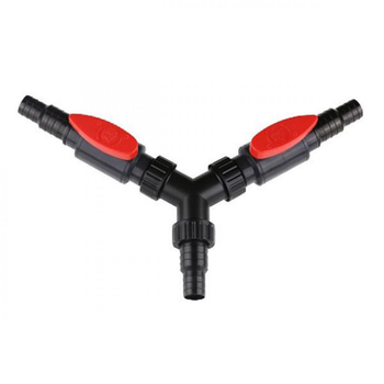 Visuel 1 du produit Répartiteur Y avec robinets, SUNSUN - Ø 20/25 mm