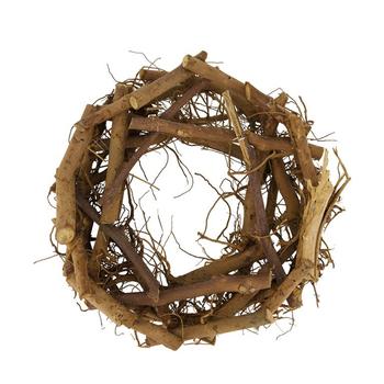 Visuel 1 du produit Couronne en bois de racine de coton naturel - Ø 28 x H 8 cm