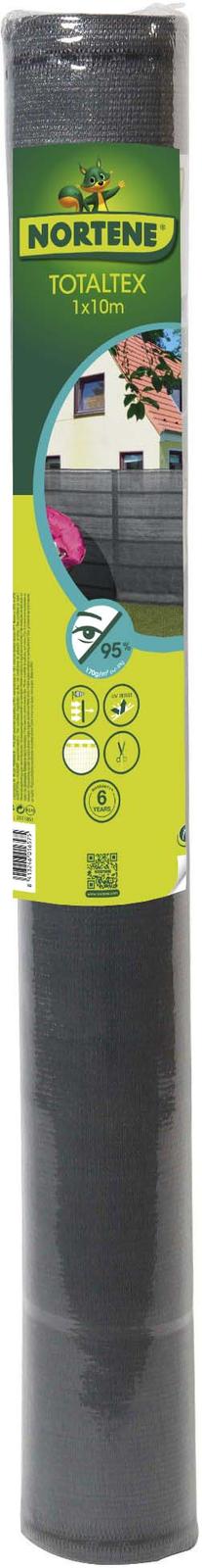 Visuel 1 du produit Brise-vue tissé coloris gris Nortène Recynet Plus - 10 m x H 100 cm