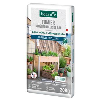 Visuel 1 du produit Fumier régénérateur de sol lombricomposté botanic® - 20 kg
