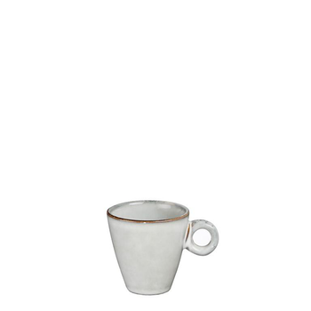 Visuel 1 du produit Tasse à espresso en céramique grise Tabo - Ø 6,5 x H 6,5 cm