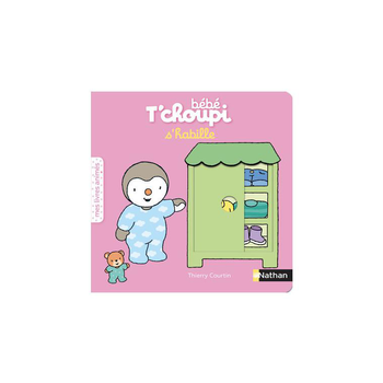 Visuel 1 du produit Le livre " Bebe t'choupi s'habille " aux Éditions Nathan