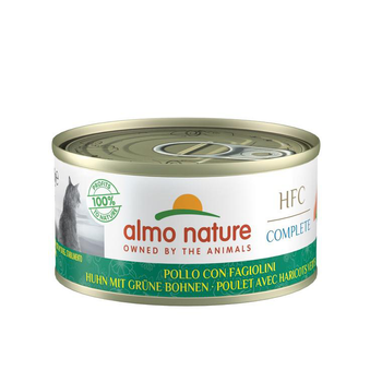 Visuel 1 du produit HFC Complete Poulet avec Haricots verts pour chat 70 g