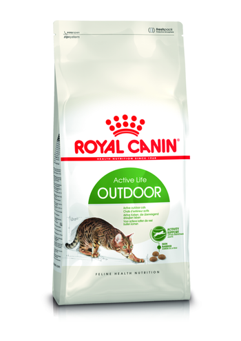Visuel 1 du produit Croquettes pour chat adulte d'extérieur Royal Canin Outdoor - 4 kg