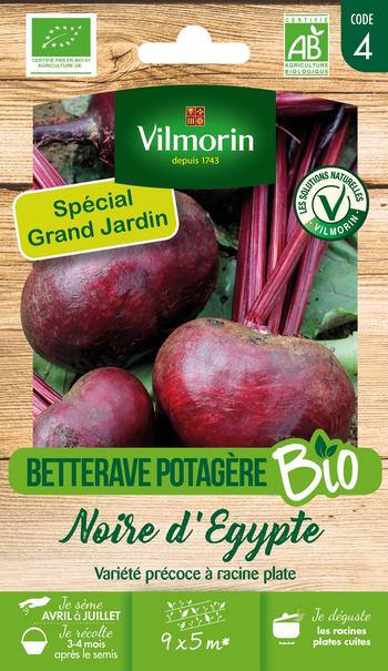 Visuel 1 du produit Graines de betterave Egypte bio coloris rose Vilmorin jardin - graines à semer