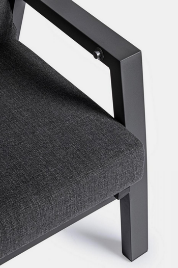 Visuel 1 du produit Fauteuil inclinable KLEDI - Anthracite - BIZZOTTO