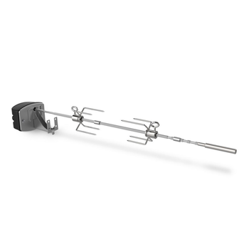 Visuel 1 du produit Rôtissoire en acier inoxydable pour barbecue Spirit Weber – 85 x 14 x 13,5 cm