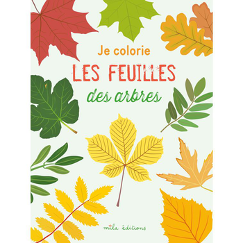 Visuel 1 du produit Le livre " Je colorie les feuilles des arbres " aux Éditions Mila
