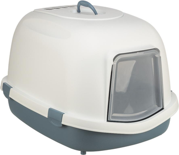 Visuel 1 du produit Maison de toilette pour chat coloris bleu Trixie Primo - Taille XXL 56 x 47 x 71 cm