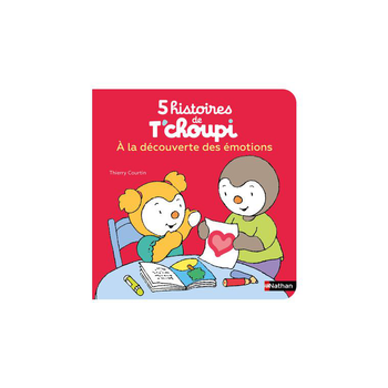 Visuel 1 du produit Le livre " 5 histoires de t'choupi - tome 2 a la decouverte des emotiuo " aux Éditions Nathan