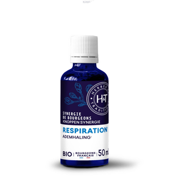 Visuel 1 du produit Complément alimentaire synergie gemmo respiration bio Herbes et Traditions - 50 ml
